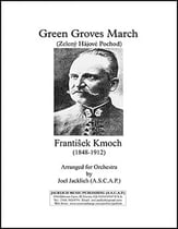 Green Groves March for Orchestra Orchestra sheet music cover